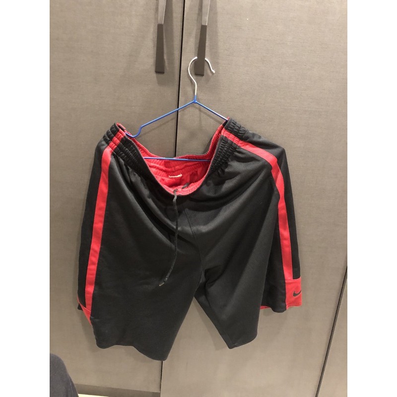 Nike SBL籃球雙面球褲 紅黑配色