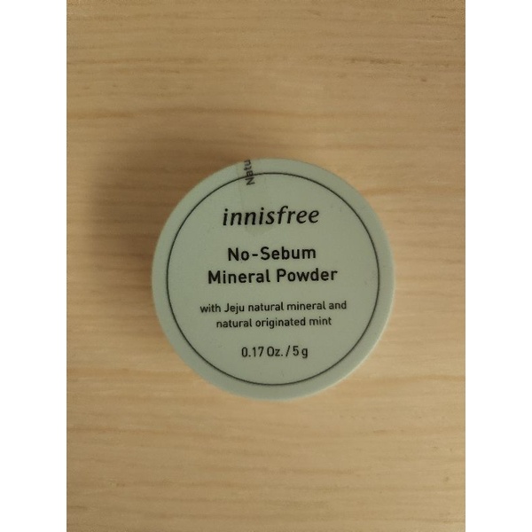 innisfree 蜜粉 no-sebum mineral powder