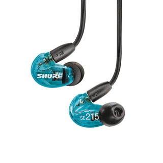 【保固兩年】送原廠袋 公司貨 美國 SHURE SE215 UNI 入耳式耳機 耳道式耳機 耳掛式耳機 含線控麥克風 藍