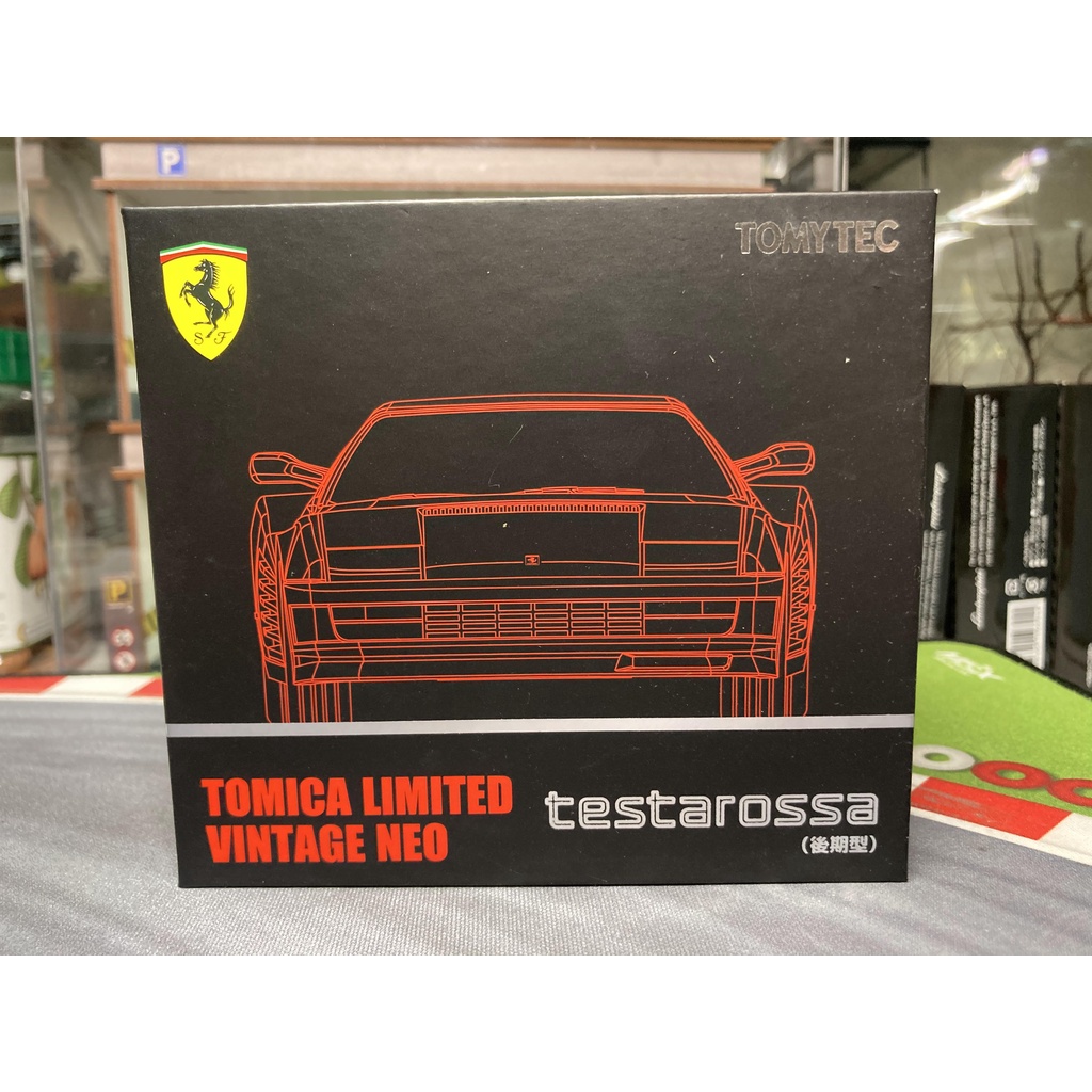 Tomytec TLV 1/64 Ferrari Testarossa(後期型)