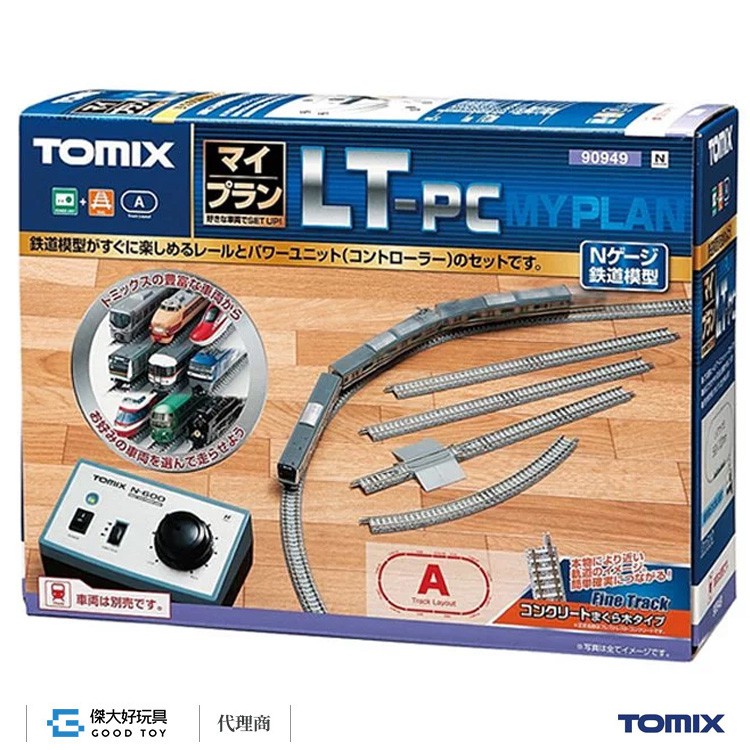 TOMIX 90949 控制器+軌道組 MY PLAN LT-PC (F) (路線A)