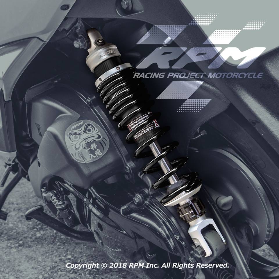 【龍昌機車材料精品】RPM Double R RR 阻尼可調 後避震 避震器 SMAX FORCE 勁戰 BWS RS