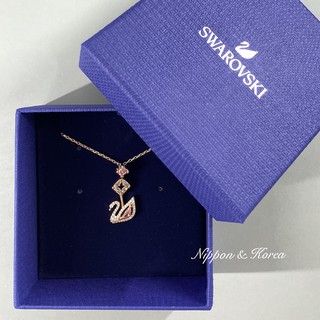 預購⚡ SWAROVSKI Dazzling Swan Y形項鍊 ⚡限量⚡粉紅經典天鵝 項鏈 5473024 施華洛世奇