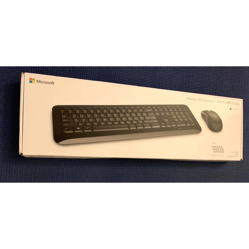 全新現貨Microsoft Wireless Desktop 850 微軟無線鍵盤+無線滑鼠組