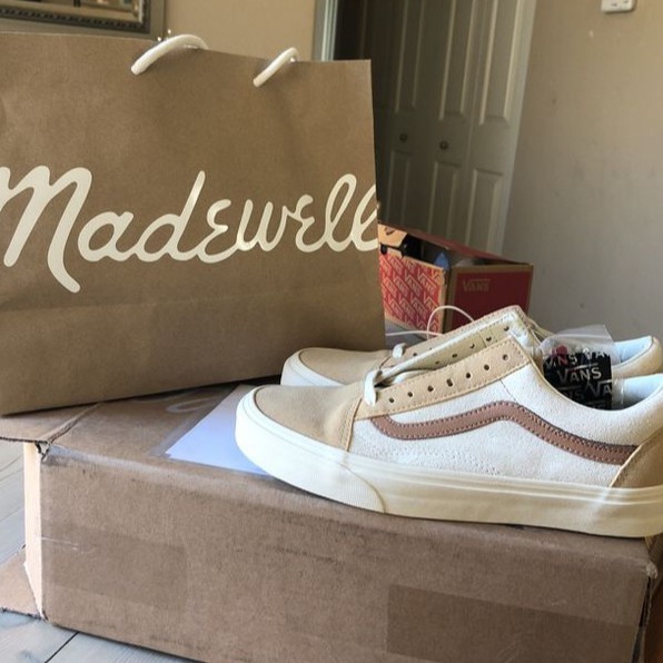 madewell camel vans