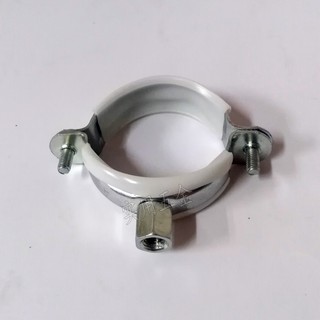 現貨 不銹鋼管卡 吊卡 管夾 金屬抱卡 pvc/PPR中央空調抱箍 鍍鉻鐵架 重型固定