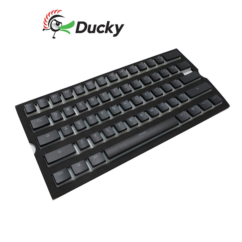 Ducky 布丁 PBT鍵帽組 二色成形不破孔【字體無斷點】英文 108鍵 十字鍵帽  台北實體店 總騏科技B18