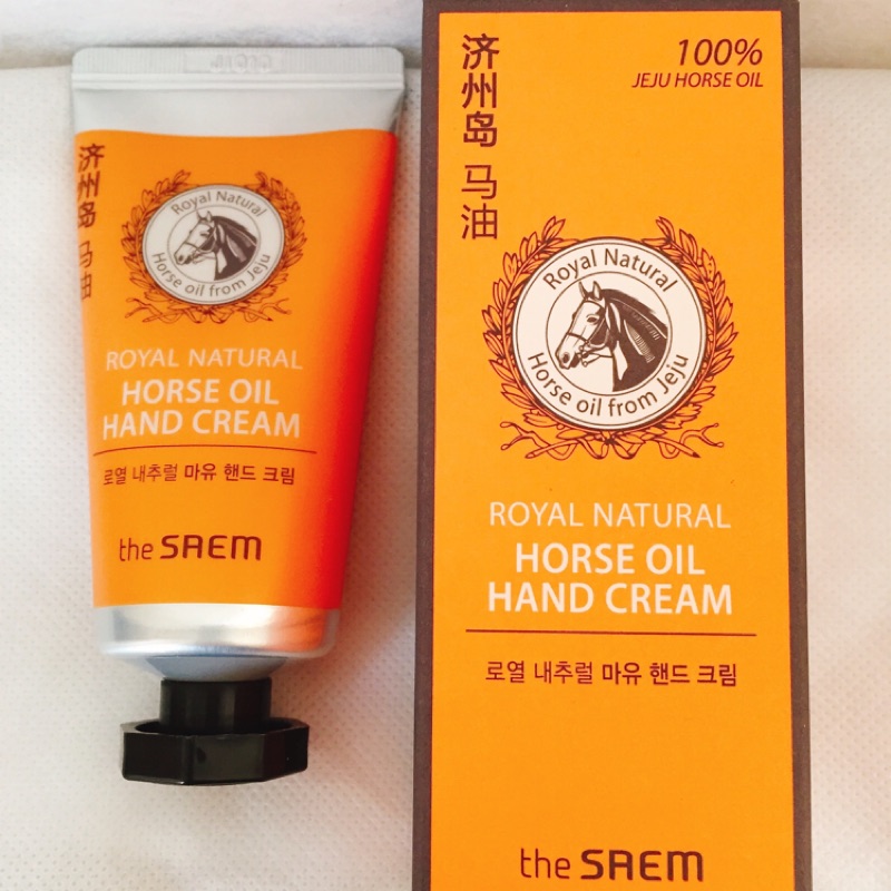 韓國the SAEM 濟州島 馬油護手霜50ml