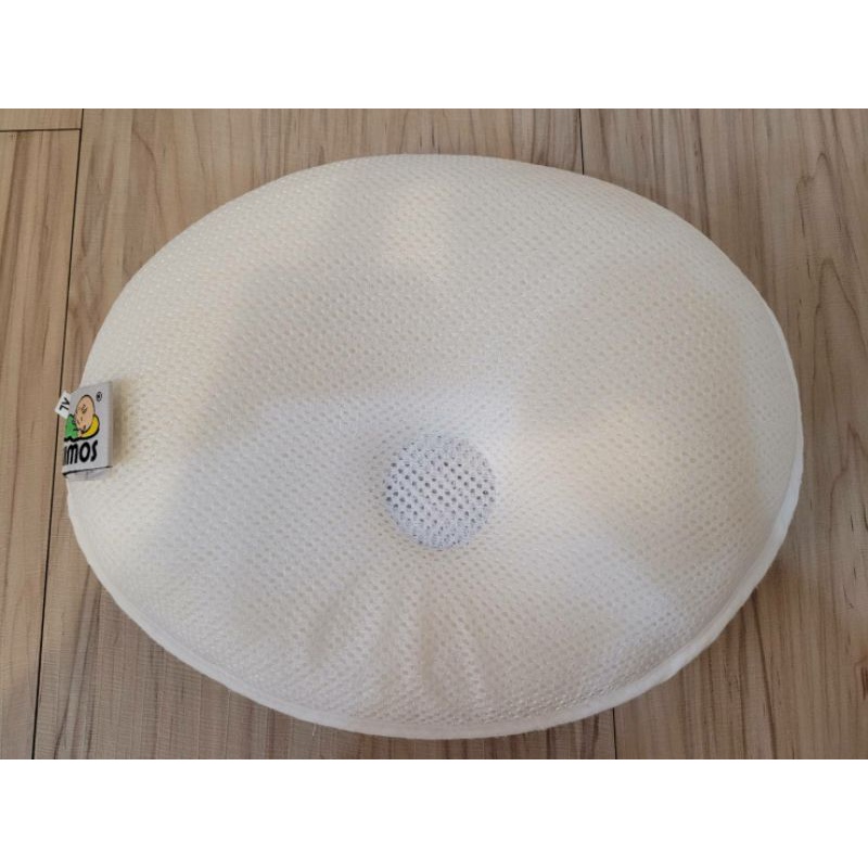 『二手』Mimos 3D透氣護頭型枕頭 (枕頭+枕套)寶寶枕頭