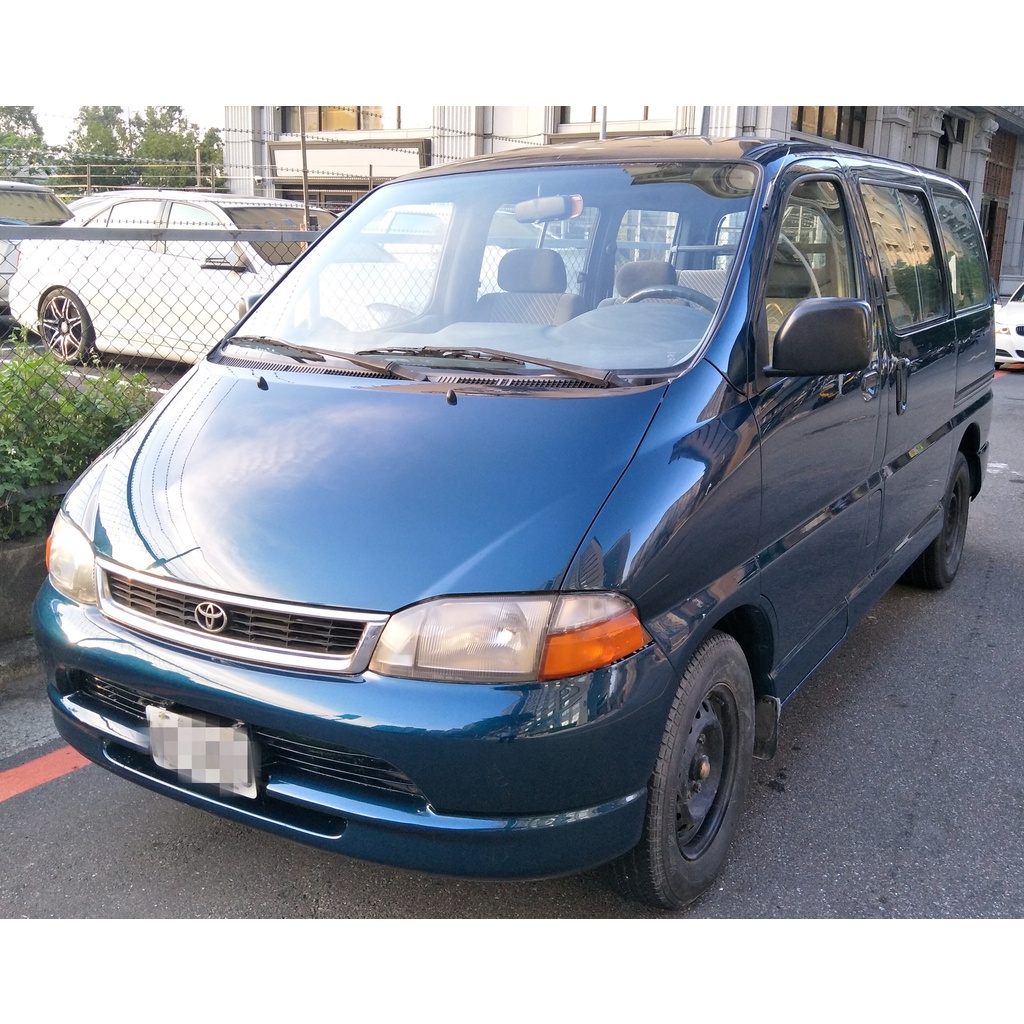 1998年 TOYOTA HIACE 同級車最大空間 剛烤漆完沒多久~二手車中古車國產車進口車休旅車先被車認證車