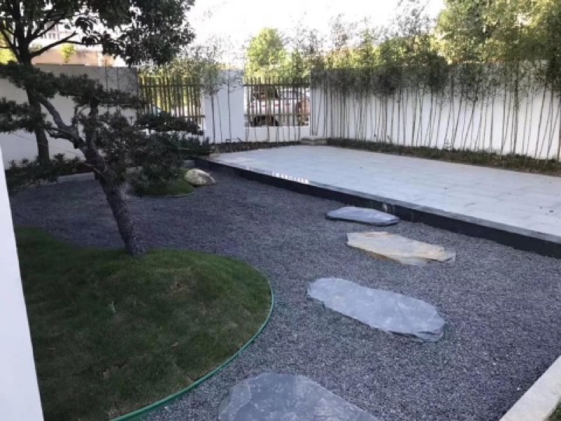 小石頭大世界 進口拉丁黑碎石公斤裝庭院枯山水水族底砂盆栽磨石子 蝦皮購物