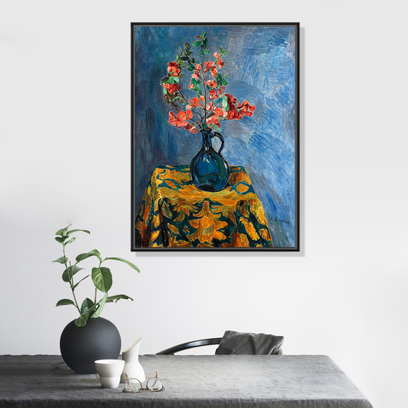 Lmpression Vision 野獸派馬蒂斯藍色花瓶大師名畫裝飾畫樣板間壁畫會所客廳餐廳掛畫 蝦皮購物