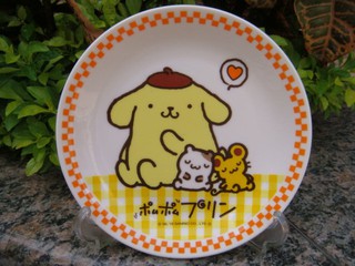 ㊣五號倉庫㊣ Sanrio 50周年紀念抽獎品 布丁狗 陶瓷盤