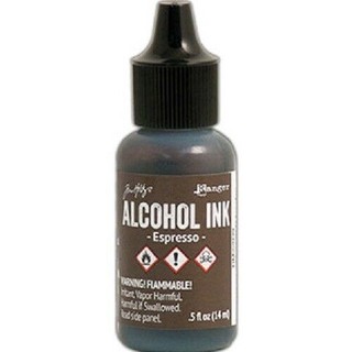 Ranger Tim Holtz 義式咖啡色 Espresso 14 ml 酒精墨水 - TIM22039 (美國遊俠)