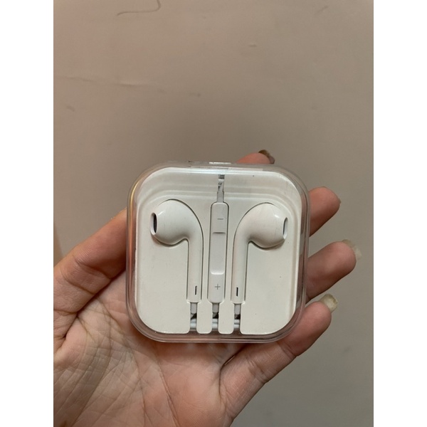 Apple圓孔有線耳機 全新未拆
