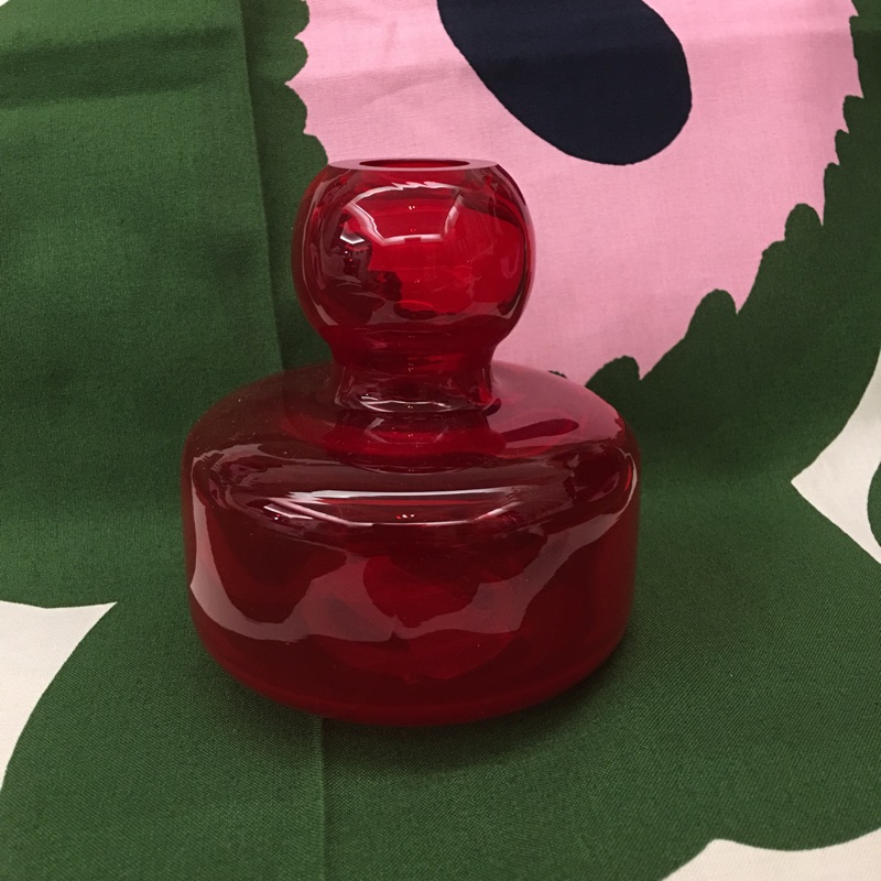 全新marimekko玻璃花瓶 蝦皮購物