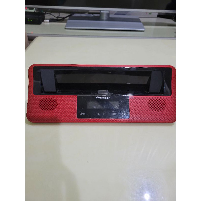 Pioneer先鋒X-DS501迷你音響（紅色）