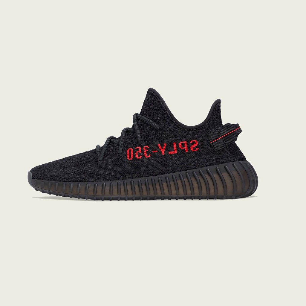 YEEZY BOOST 350 V2 CORE BLACK/CORE BLACK/RED  黑紅