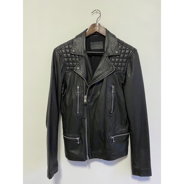 ［二手］Allsaints Rowley Leather Biker Jacket - S號 皮衣/羊皮