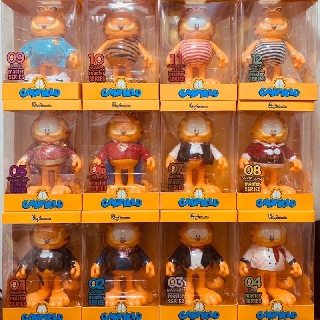 绝版正品 ZCWO加菲貓Garfield 40周年系列 高約30cm 一套12隻另有優惠