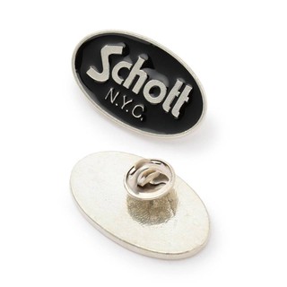 SCHOTT 皮衣 OVAL Schott LOGO PINS 金屬別針