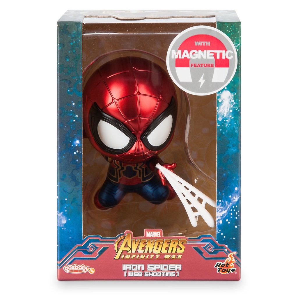 LeLe.Pe *現貨* 美國迪士尼 Disney store 復仇者聯盟 蜘蛛人 Spider-Man Q版模型玩具