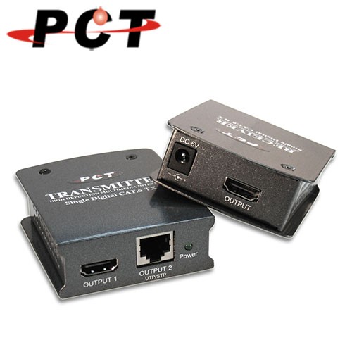【PCT】HDMI 網線型影音延長器(RJ45/CAT6)Extender-50M (HLT21/HLR11)