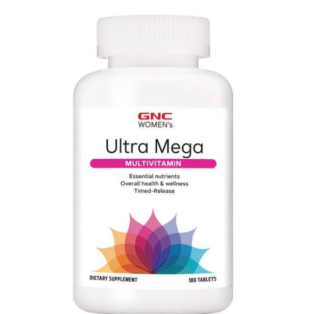 【LAC】 GNC Ultra Mega 優卓美佳女用複方維他命 綜合維他命 180錠 有效期限: 2022.11 免運