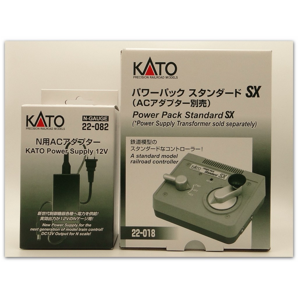 🏆【鐵模ファン】KATO 22-018 POWER PACK Standard SX + 22-082 N規專用變壓器