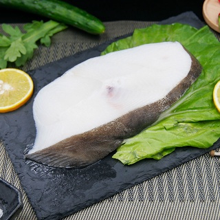 紅毛港海鮮市集 格陵蘭 大比目魚 (扁鱈) 鱈魚 厚切500g±5% 鐵板燒 燒烤