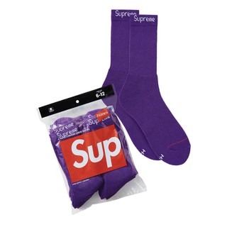 全新現貨 21 Supreme®/Hanes® Crew Socks (4 Pack)