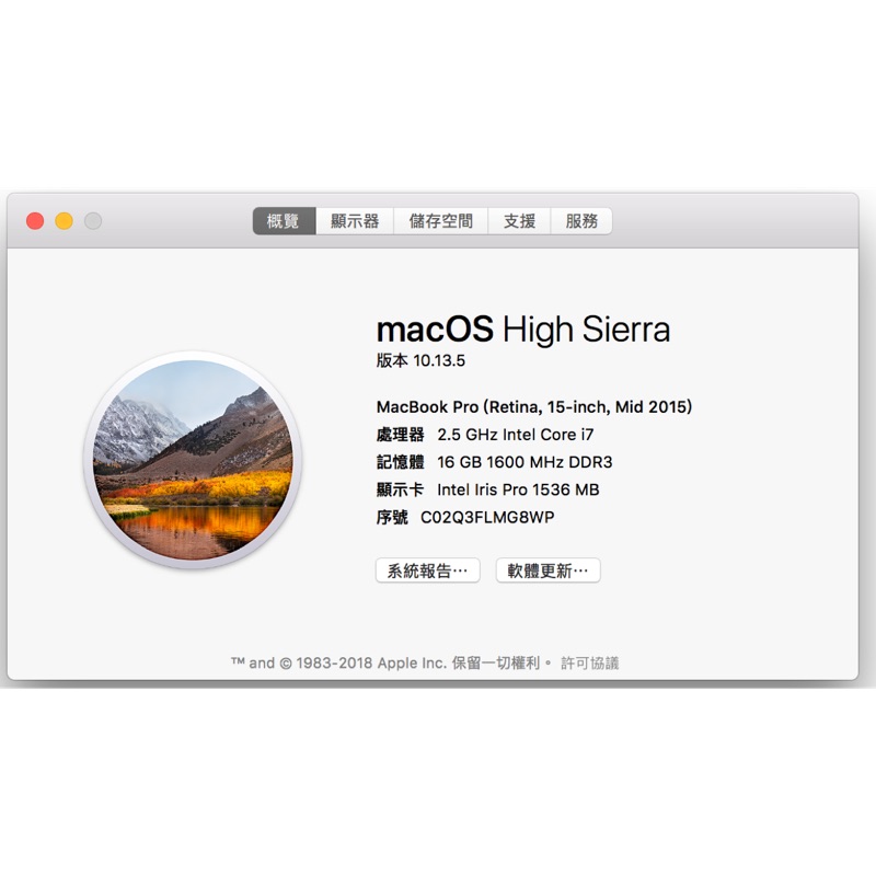 MacBook Pro 2015 15” i7/16/512 SSD/AMD R9 M370X 2G