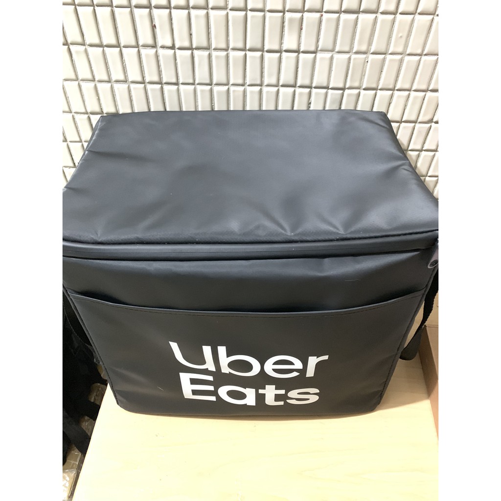 【二手】UBER 黑底白字原廠小包 絕版品