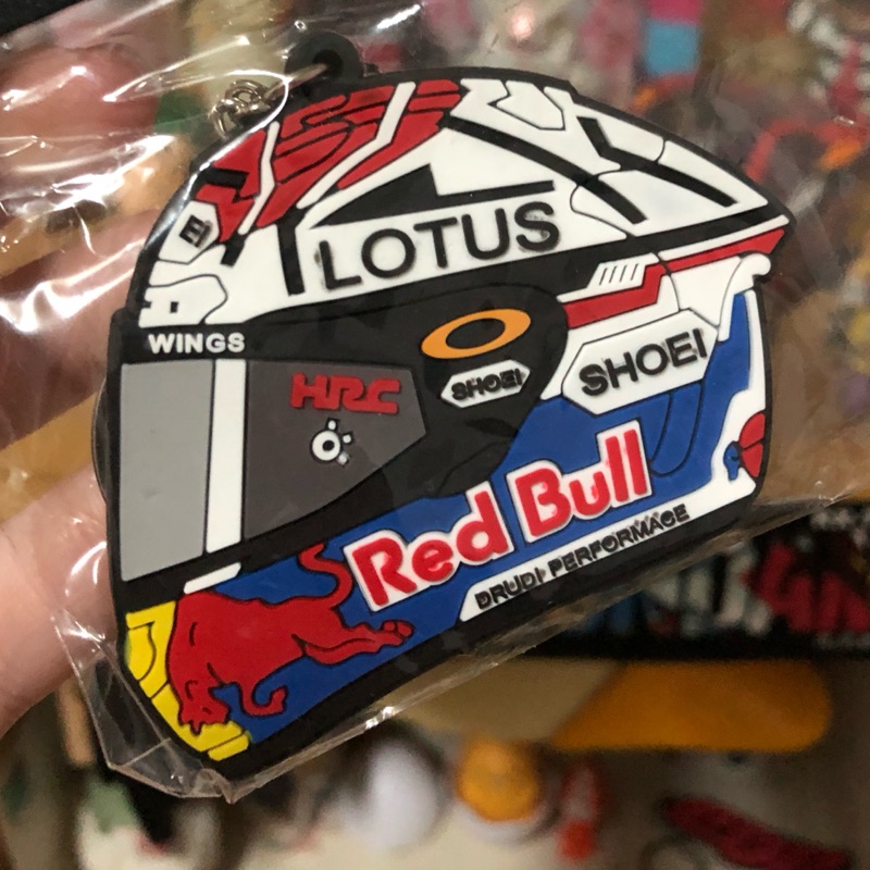 （現貨）Motogp shoei lotus 鑰匙圈 hrc red bull mm93