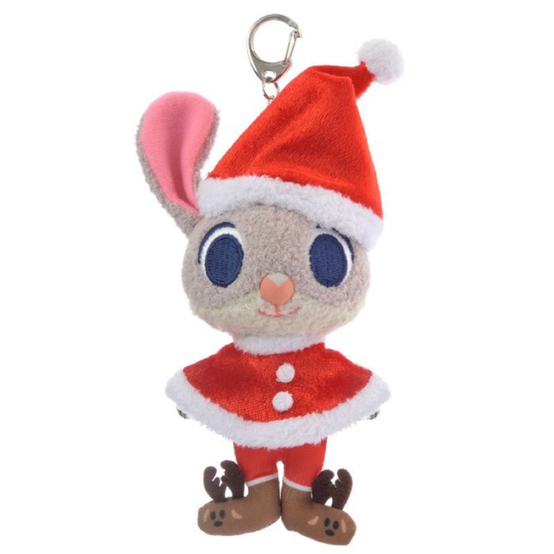 《Amigo Gift 朋友禮品》日本 迪士尼專賣店 哈茱蒂 女警 聖誕節 胸針掛飾 吊飾 鑰匙圈