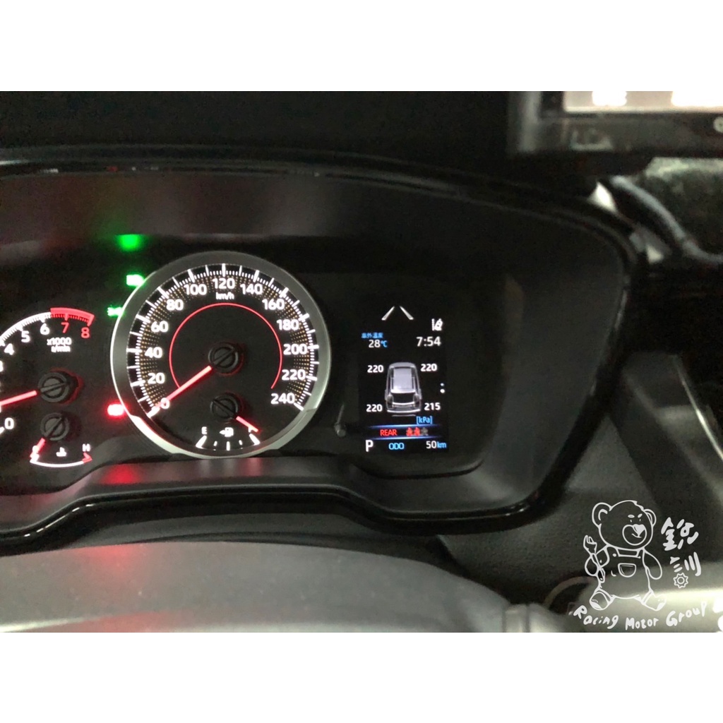 銳訓汽車配件精品 Corolla Cross GR 車美仕儀表板胎壓顯示器 (原廠套件~不破壞原廠保固)