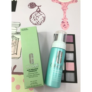 CLINIQUE 倩碧 無油光淨痘潔面慕絲125ML