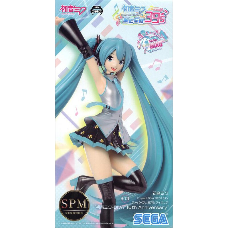 【也素該賣賣】出清 正版 現貨 初音未來 DIVA SPM 10周年紀念版 SEGA 景品 初音 正裝 經典造型 公仔