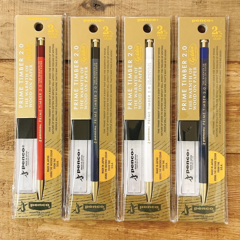 《牽筆文具社》HIGHTIDE | Penco 黃銅版 2mm自動鉛筆 工程筆