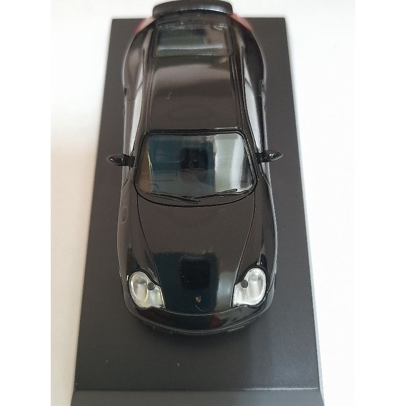 全新京商Kyosho 1/64盒裝 PORSCHE 911 Turbo(黑色)已組裝