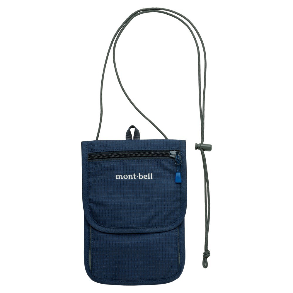 【mont-bell】1123894 NV 海軍藍 TRAVEL WALLET 防盜錢包 旅行護照袋 旅遊證件包 手機套