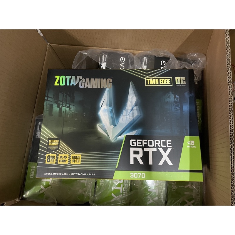 全新現貨 可刷卡 未鎖算力 ZOTAC 索泰 RTX 3070 TWIN EDGE OC 顯示卡