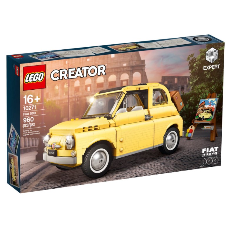 彩虹磚🌈  LEGO 10271 飛雅特500 Fiat 500