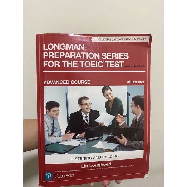 longman preparation series for the toeic test多益書