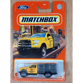 火柴盒小汽車 matchbox 2010 FORD F-150 ANIMAL CONTROL TRUCK 動物救援運輸車