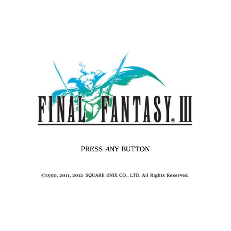 PSP 太空戰士3 最終幻想3 Final Fantasy III 繁體中文版 電腦免安裝版 PC運行