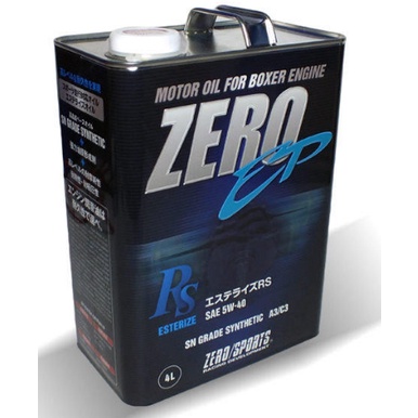 ZERO SPORTS EP 5W40 全酯類全合成機油(送ZERO機油芯+免運費)