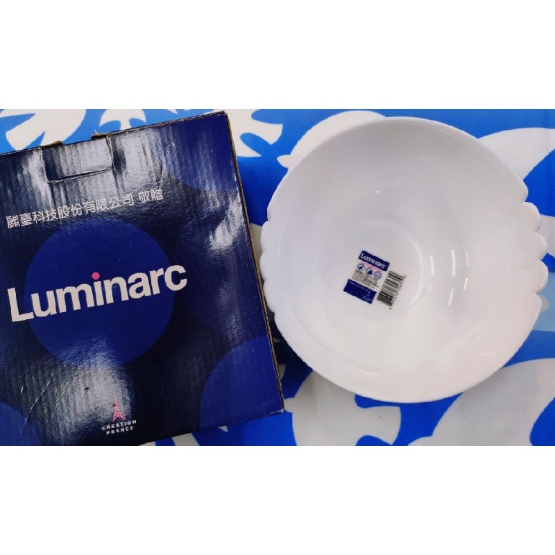 【🎉現貨🎉】麗臺 紀念品🎁 法國 樂美雅 Luminarc 特殊 強化玻璃 餐具 拉麵碗 碗🎇