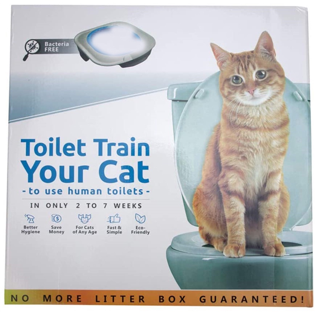 【萌趣寵物用品】寵物用品貓便盤訓練器 貓馬桶墊便盤墊可放貓沙盤 便坐墊訓練器