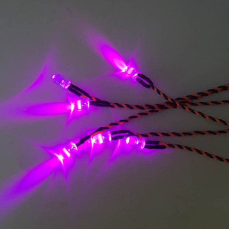 Rc模型車燈組diy車模led燈遙控車仿真車燈3mm燈珠玩具 蝦皮購物